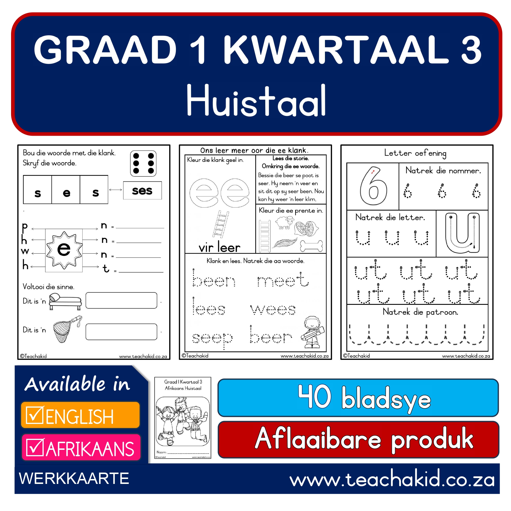 Grade 1 Term 3 Home Language-Huistaal (PDF)