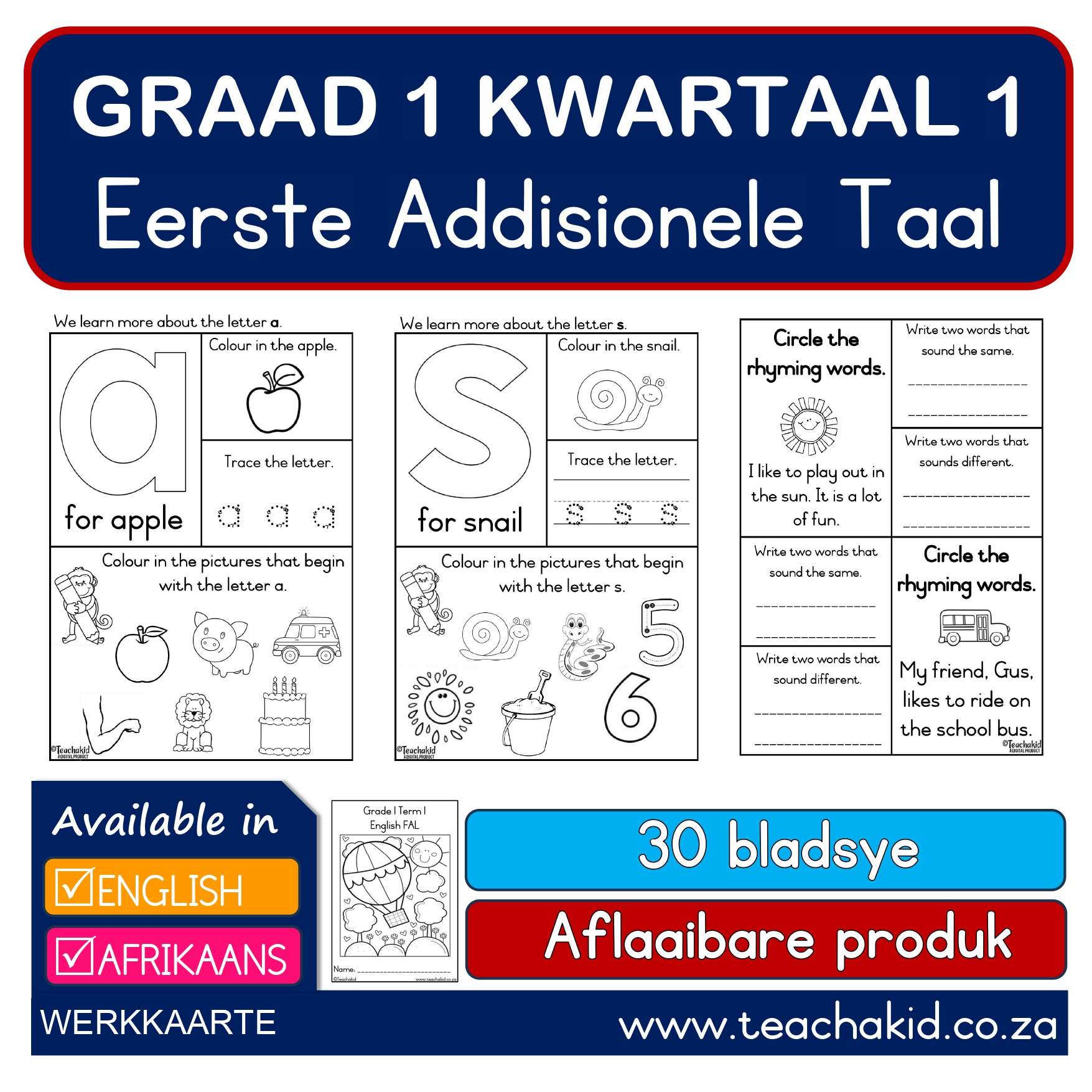 Grade 1 Term 1 Additional Language-Addisionele Taal (PDF)