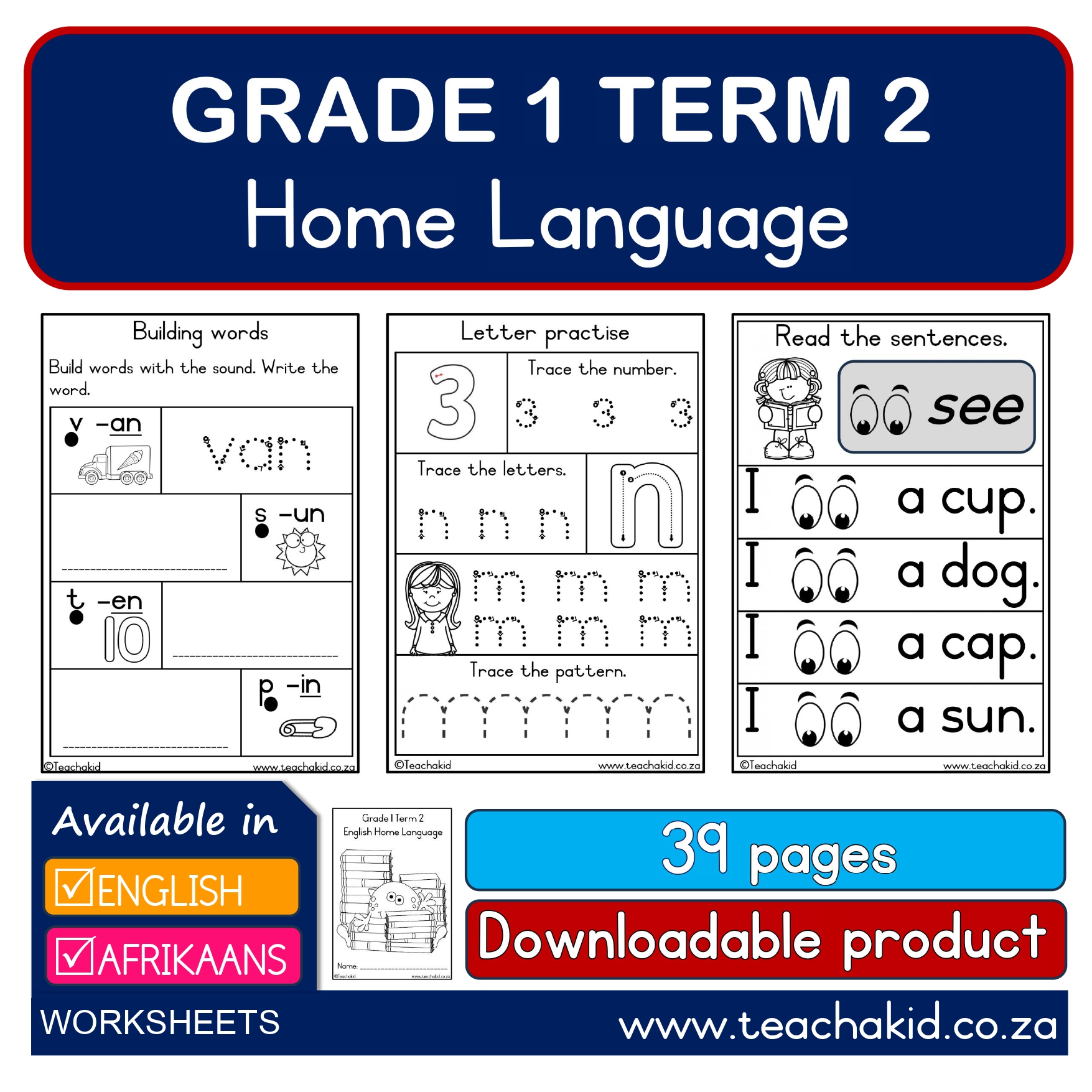 Grade 1 Term 2 Home Language-Huistaal (PDF)