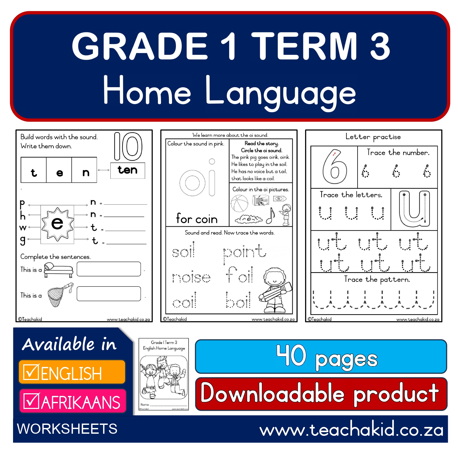 Grade 1 Term 3 Home Language-Huistaal (PDF)