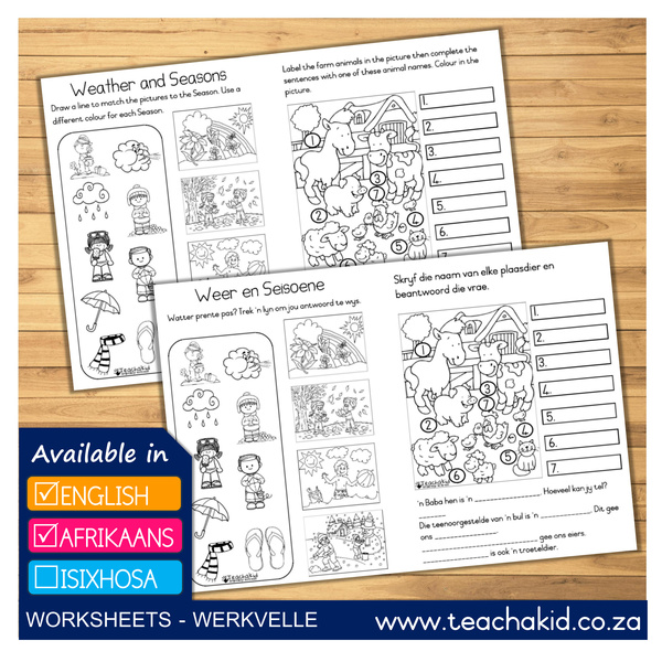 Year package Grade 2 Life Skills-Lewensvaardigheid (digital)