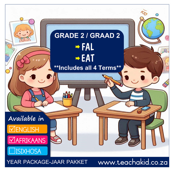 Year package Grade 2 First Additional-Eerste Addisionele Taal (digital)