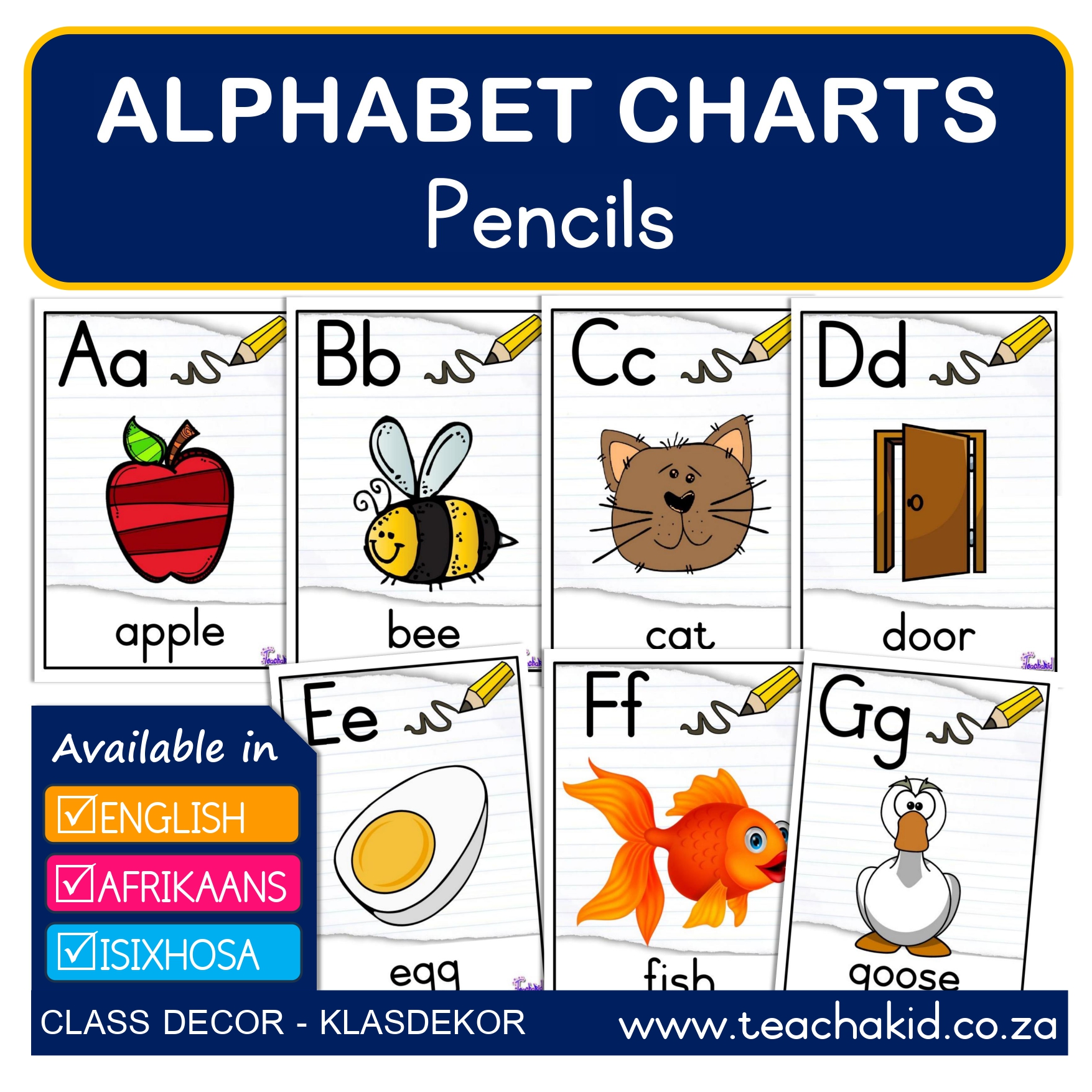 Alphabet Pencil-Potlood (digital)