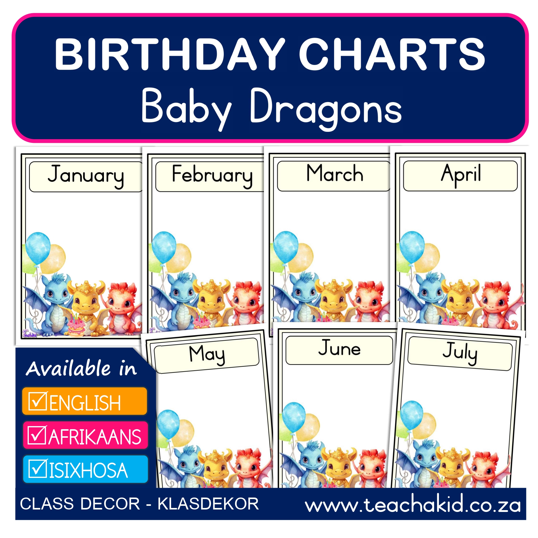 Birthdays Baby Dragon-Drakies