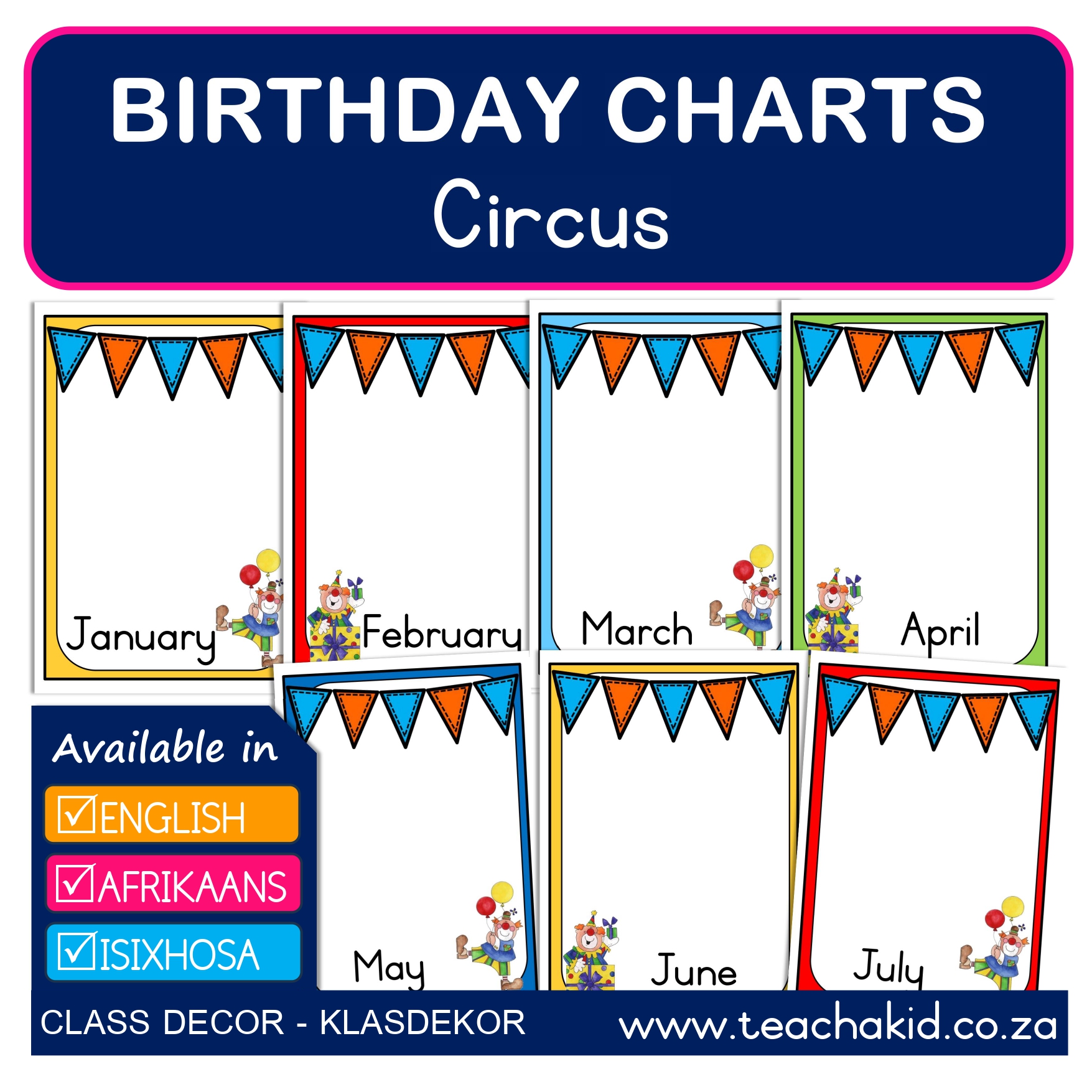 Birthdays Circus-Sirkus