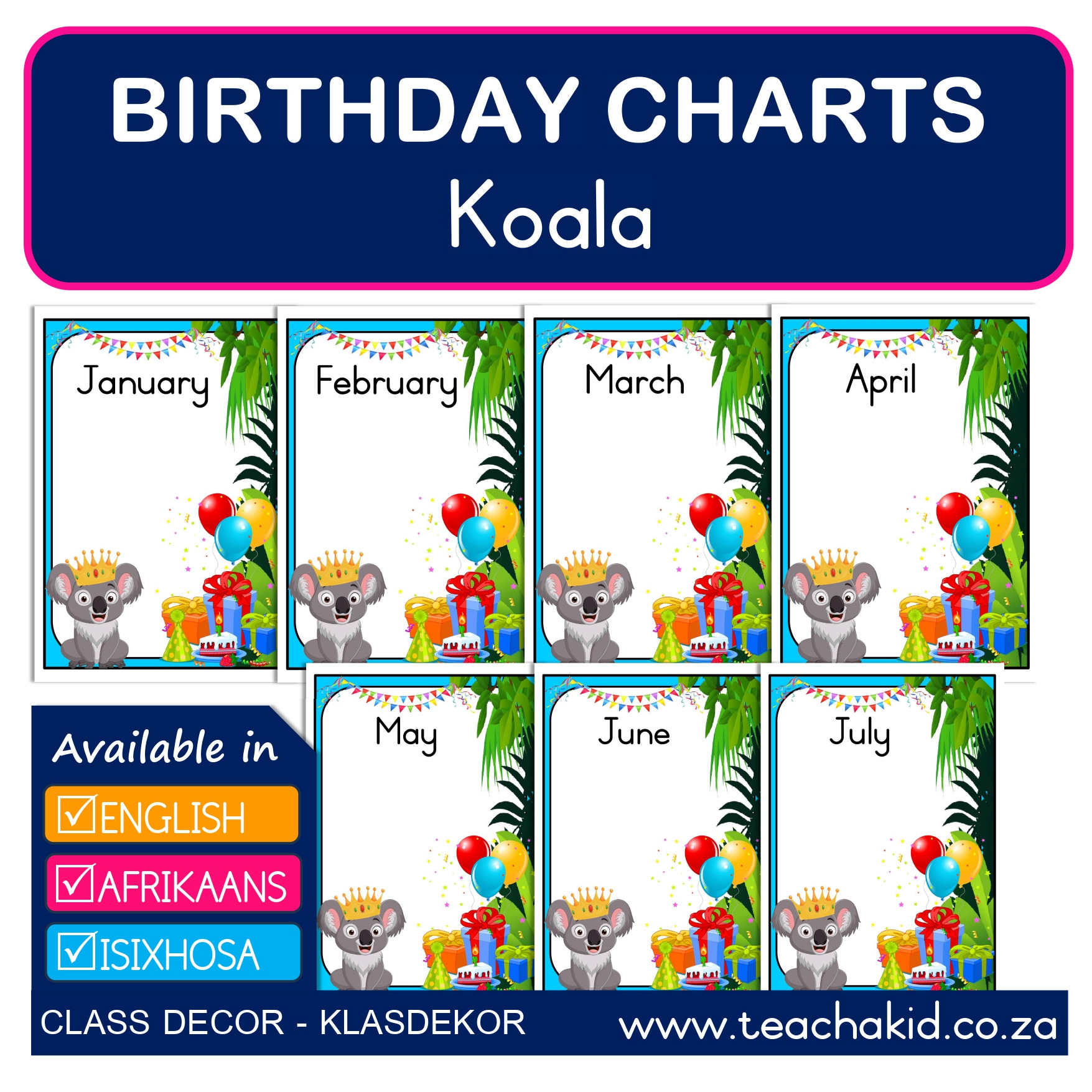 Birthdays Koala-Koalabeer
