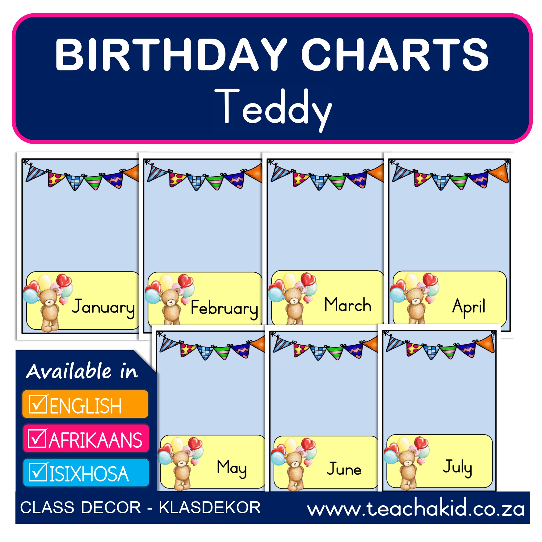 Birthdays Teddy bear-Teddiebeer