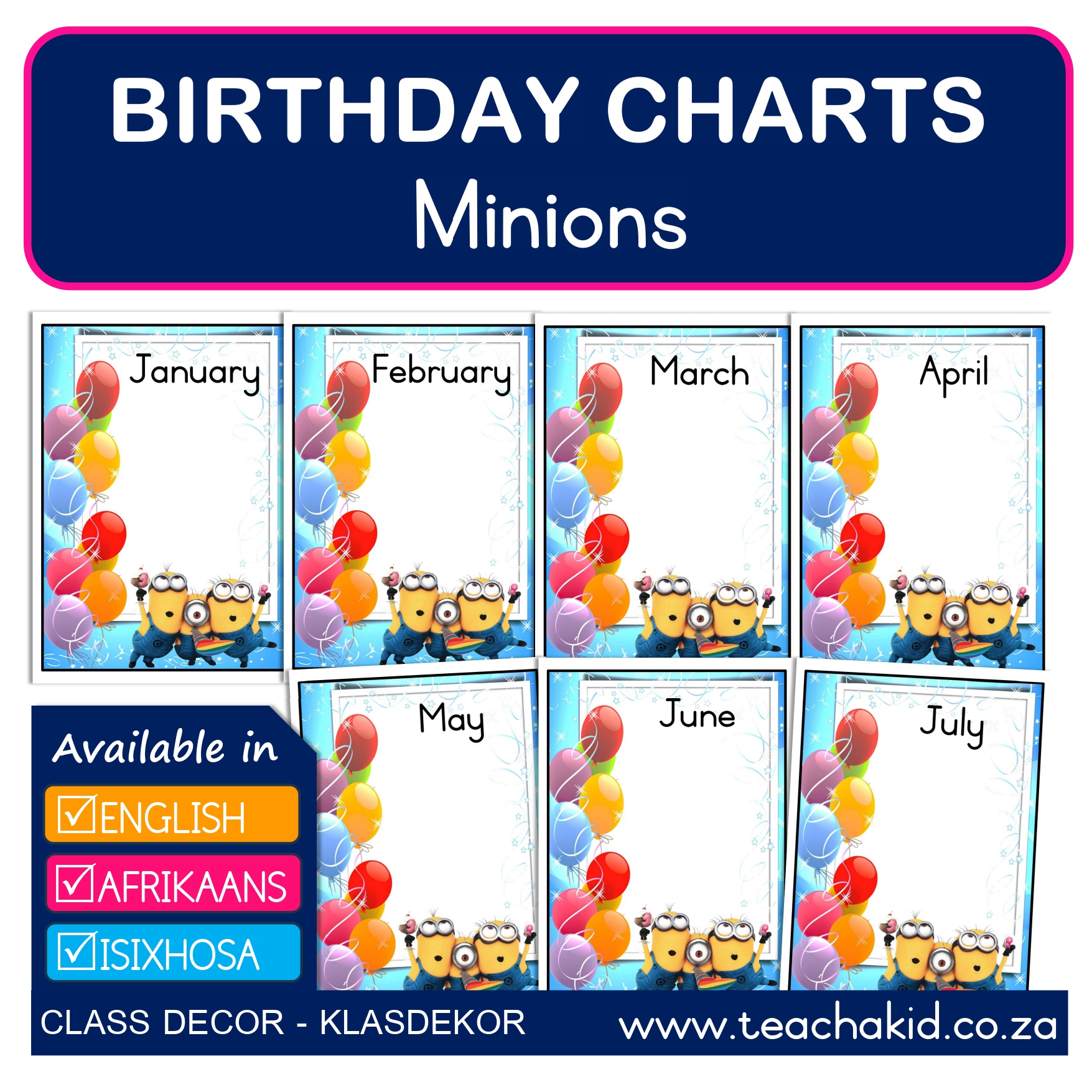Birthdays Minions