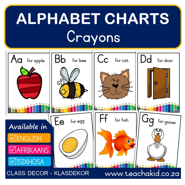 Alphabet Crayons-Kryte (digital)
