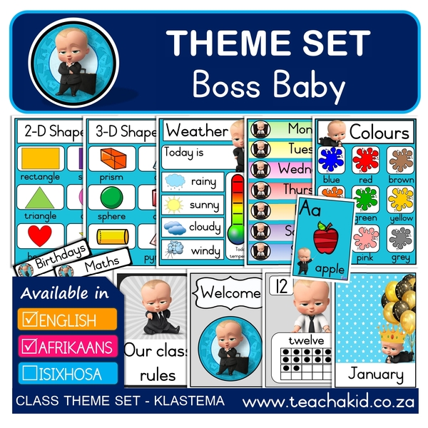Boss Baby in blue