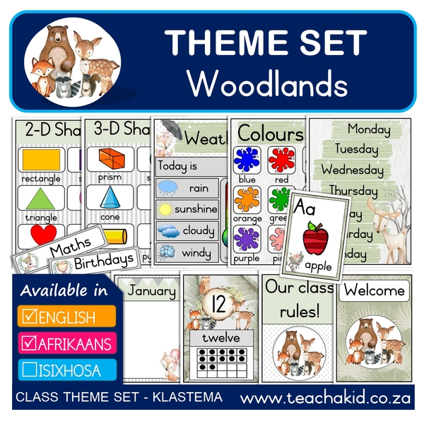 Woodlands – Diere in die woud