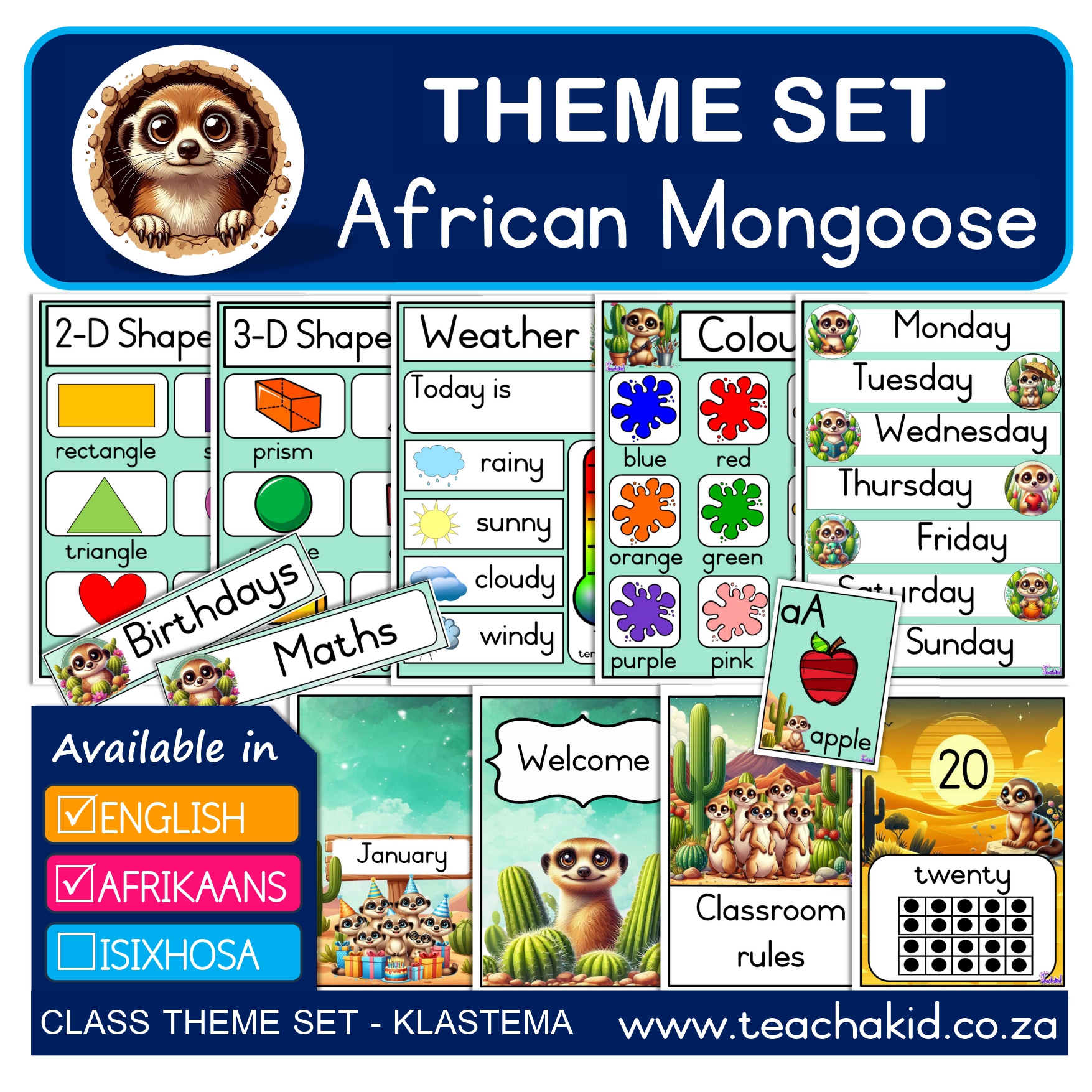 African Mongoose – Meerkat