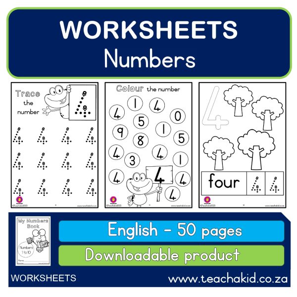 Numbers 1 10.pdf Numbers 1 to 10 worksheets (PDF) - Teachakid