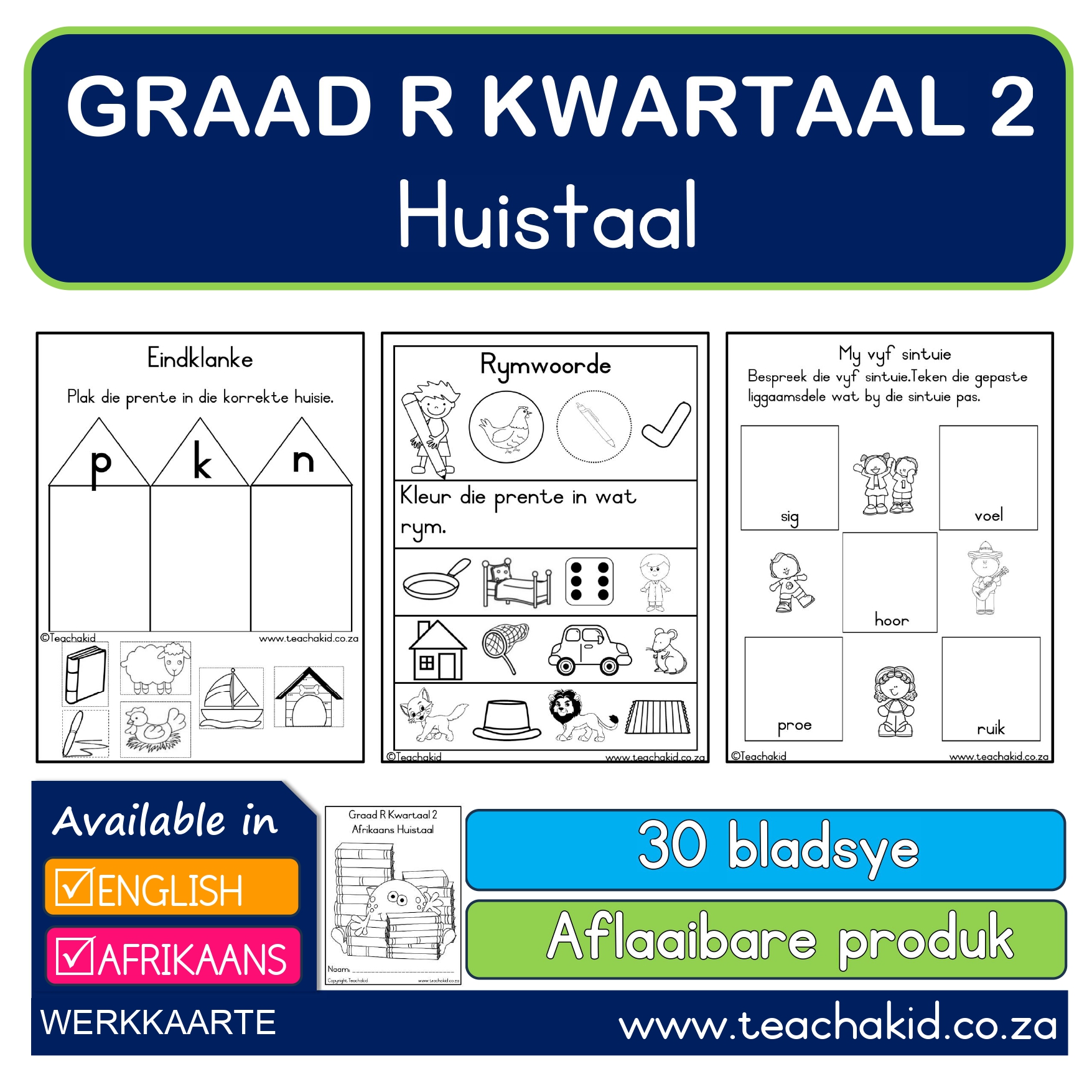 Grade R Term 2 Home Language-Huistaal (PDF)